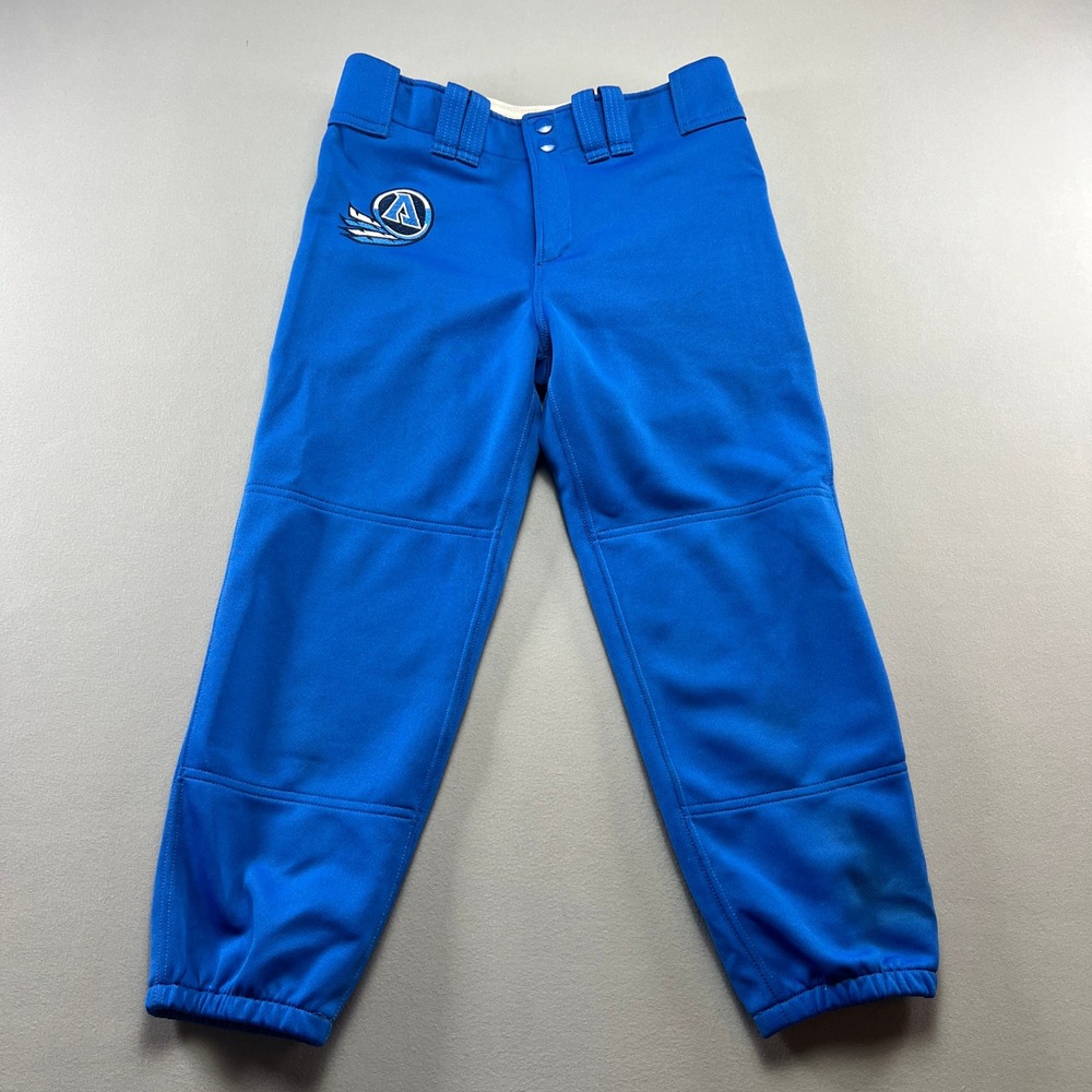 Mizuno Athletic Softball Pants Womens Small Blue Aztecs Fastpitch Tapered Leg